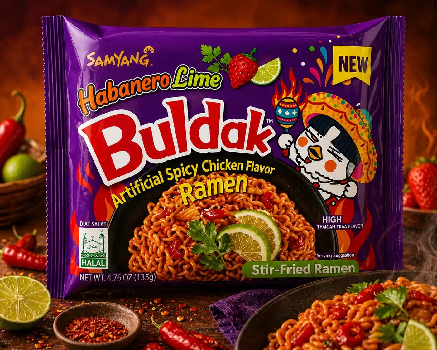 بولداك  (Habanero lime)