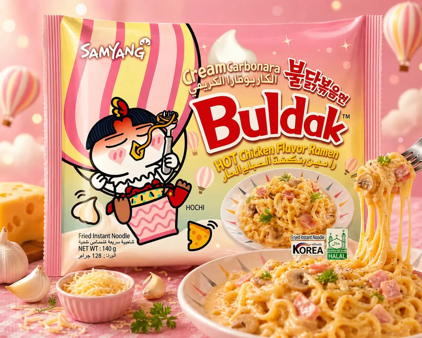 بولداك (Creamy Carbonara)