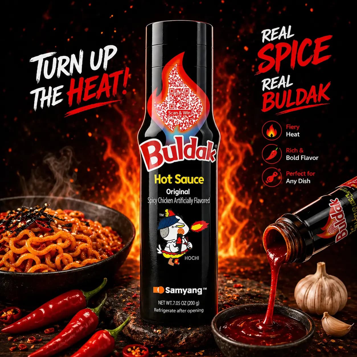 بولداك (Spicy sauce)